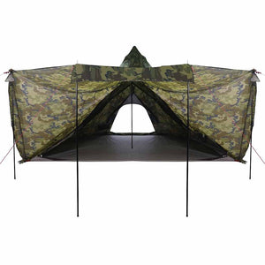 Tenda Familiare Tipi per 8 Persone Mimetica Impermeabile 4009451