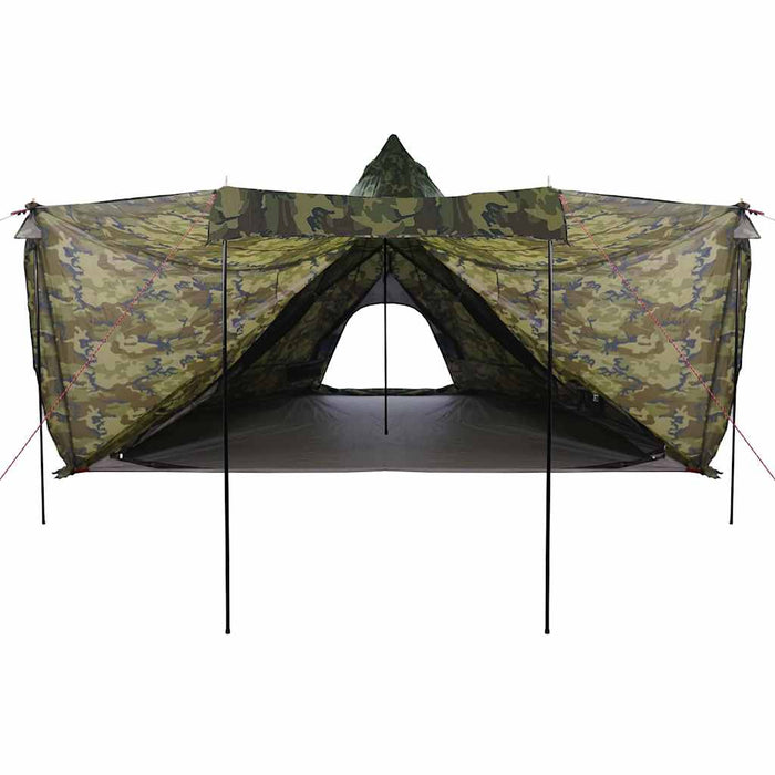 Tenda Familiare Tipi per 8 Persone Mimetica Impermeabile 4009451