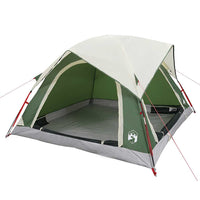 Tenda da Campeggio a Cabina per 4 Persone Verde Impermeabile 4009452