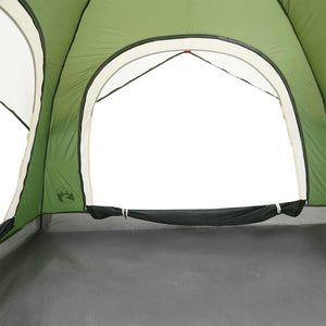 Tenda da Campeggio a Cabina per 4 Persone Verde Impermeabile 4009452