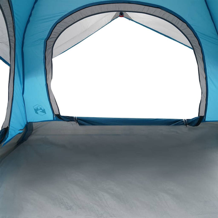 Tenda da Campeggio a Cabina per 4 Persone Blu Impermeabile 4009453