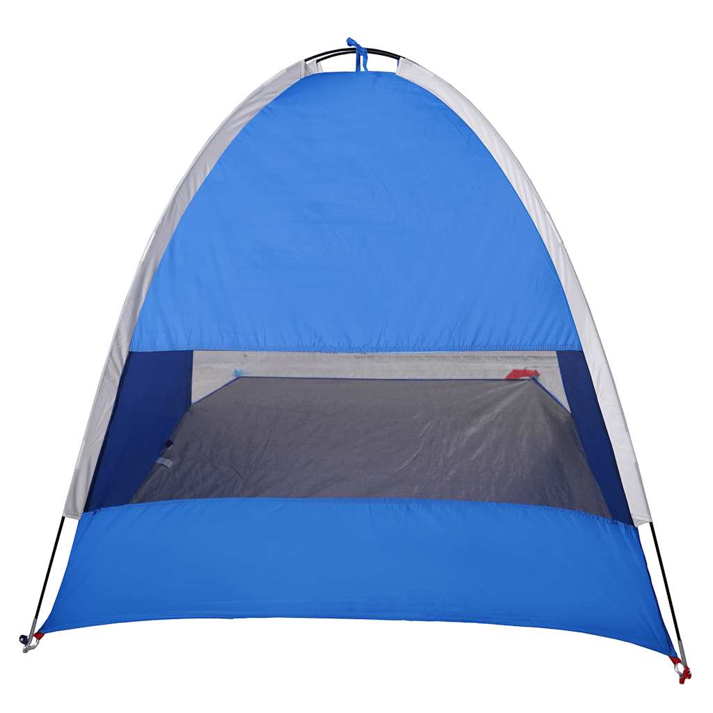 Tenda da Spiaggia 3 Persone Azzurra Impermeabile 4009455