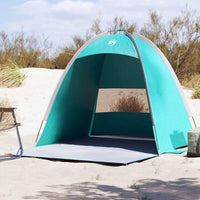 Tenda da Spiaggia 3 Persone Verde Mare Impermeabile 4009456