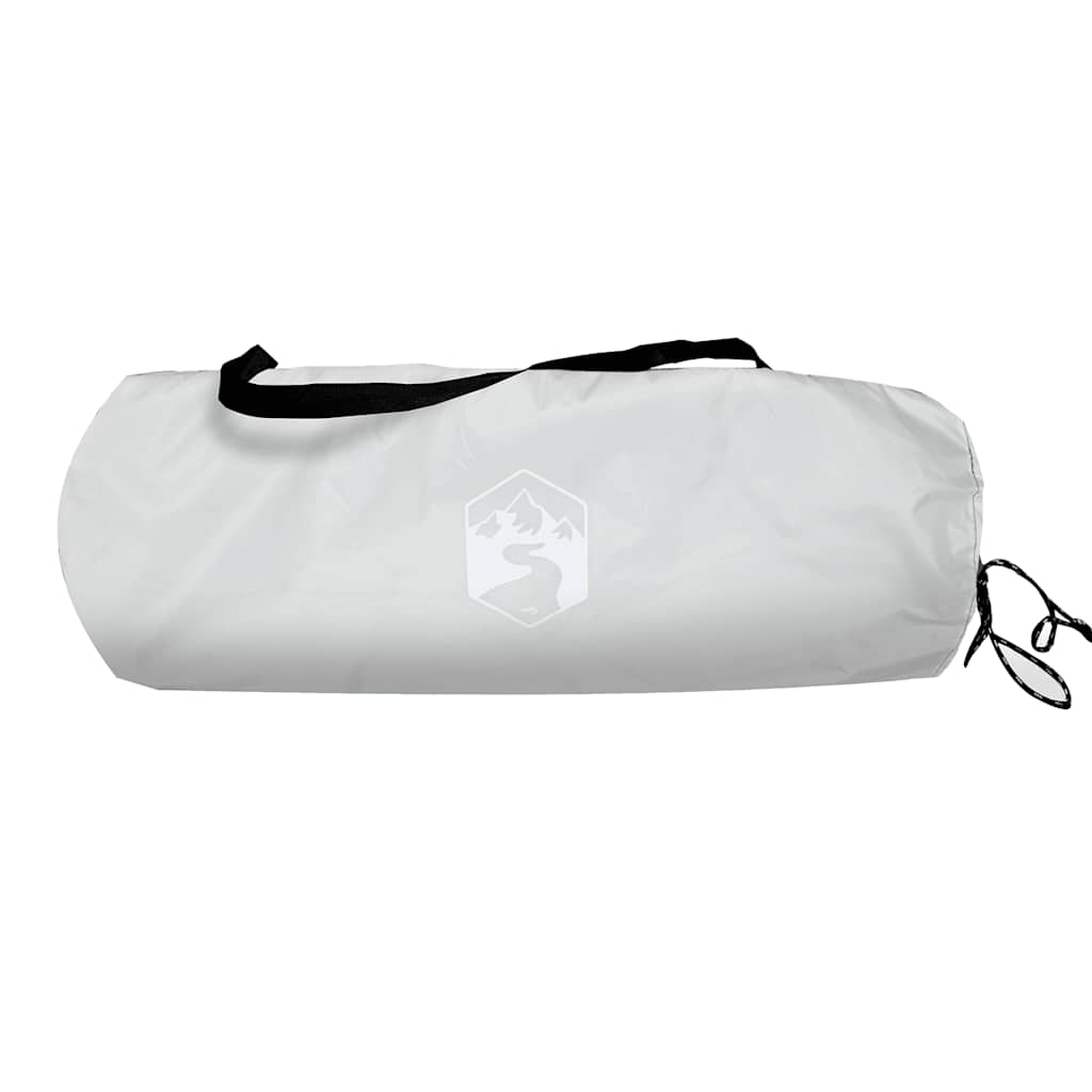 Tenda da Spiaggia 3 Persone Grigia Impermeabile