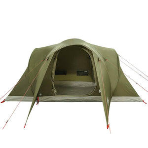 vidaXL Tenda Familiare a Cupola 6 Persone Verde Oliva Impermeabile