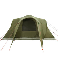 vidaXL Tenda Familiare a Cupola 6 Persone Verde Oliva Impermeabile
