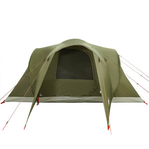 vidaXL Tenda Familiare a Cupola 6 Persone Verde Oliva Impermeabile