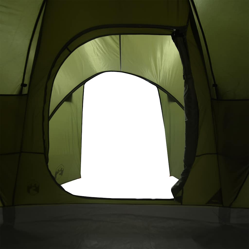 vidaXL Tenda Familiare a Cupola 6 Persone Verde Oliva Impermeabile