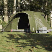vidaXL Tenda Familiare a Cupola 6 Persone Verde Oliva Impermeabile