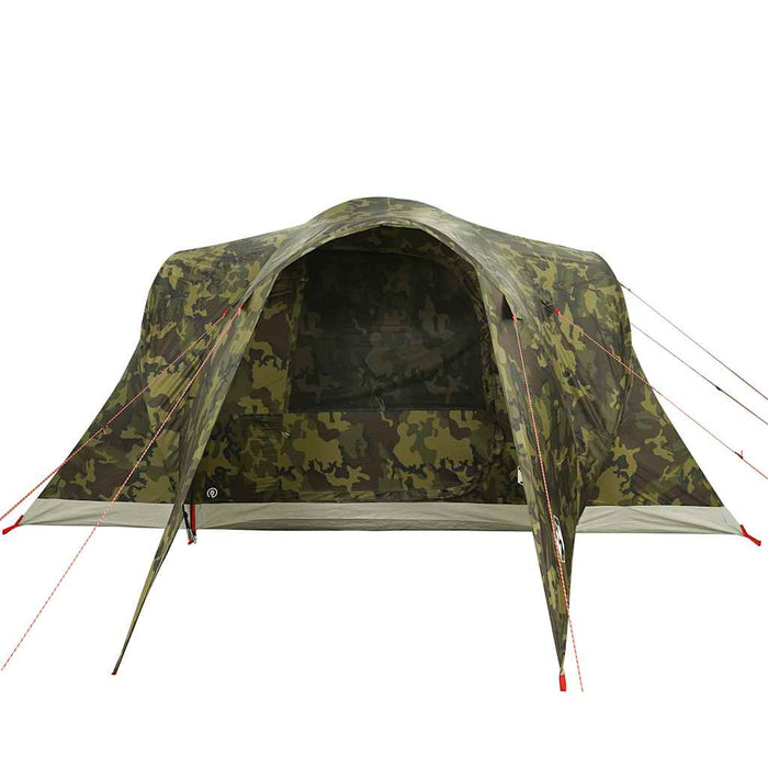 Tenda da Campeggio a Cupola per 6 Persone Mimetica Impermeabile 4009466