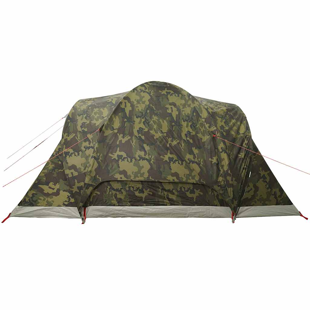Tenda da Campeggio a Cupola per 6 Persone Mimetica Impermeabile 4009466