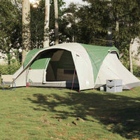 vidaXL Tenda da Campeggio a Cupola per 6 Persone Verde Impermeabile