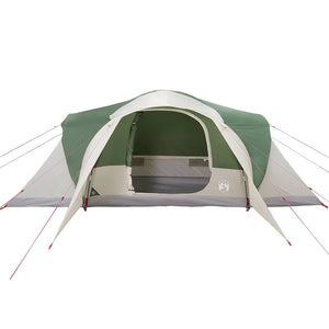 vidaXL Tenda da Campeggio a Cupola per 6 Persone Verde Impermeabile