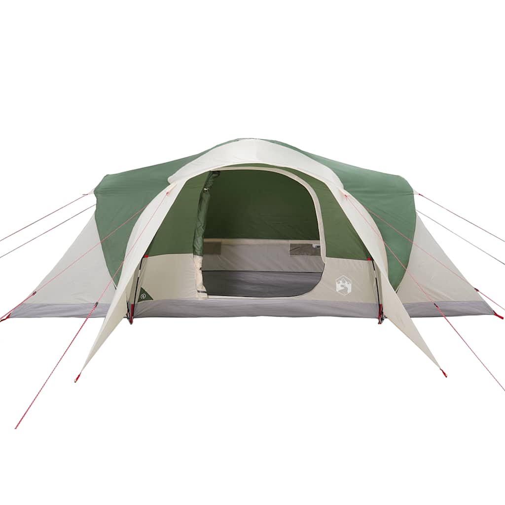 Tenda da Campeggio a Cupola per 6 Persone Verde Impermeabile 4009467