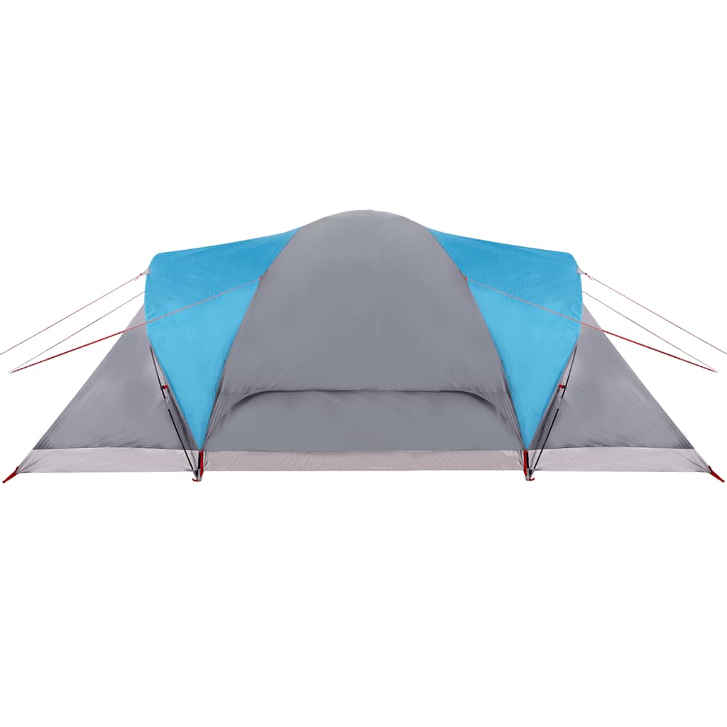 Tenda da Campeggio a Cupola per 4 Persone Blu Impermeabile 4009468