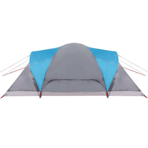 Tenda da Campeggio a Cupola per 4 Persone Blu Impermeabile 4009468