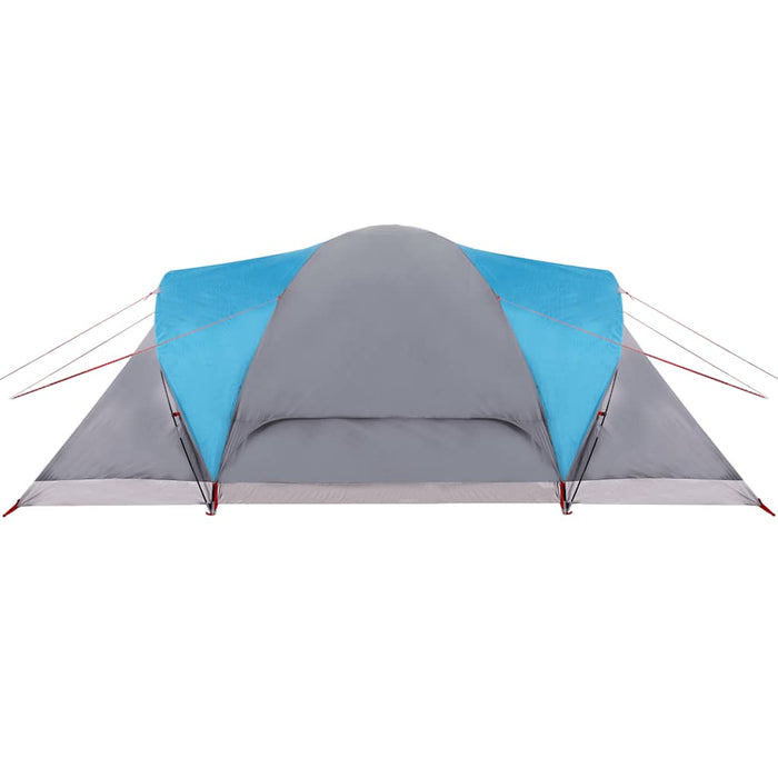 Tenda da Campeggio a Cupola per 4 Persone Blu Impermeabile 4009468