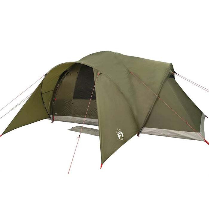 vidaXL Tenda Familiare a Cupola 6 Persone Verde Oliva Impermeabile