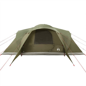 vidaXL Tenda Familiare a Cupola 6 Persone Verde Oliva Impermeabile