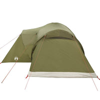 vidaXL Tenda Familiare a Cupola 6 Persone Verde Oliva Impermeabile