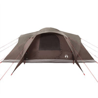 Tenda da Campeggio a Cupola per 6 Persone Marrone Impermeabile 4009471