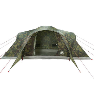 Tenda da Campeggio a Cupola per 6 Persone Mimetica Impermeabile 4009472