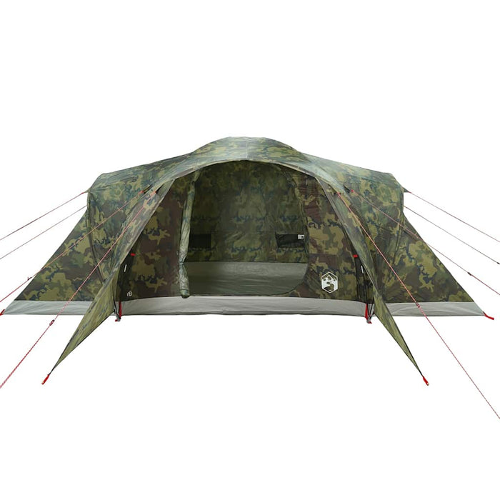 Tenda da Campeggio a Cupola per 6 Persone Mimetica Impermeabile 4009472