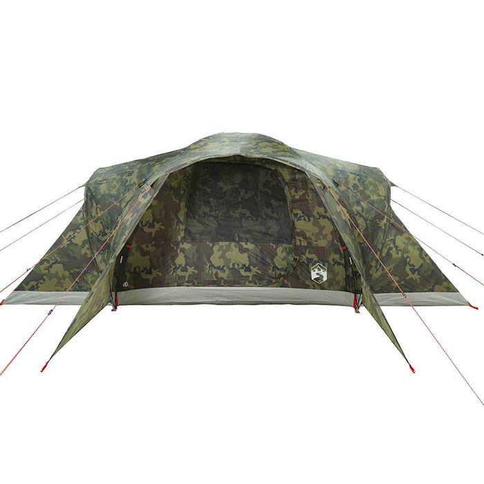 Tenda da Campeggio a Cupola per 6 Persone Mimetica Impermeabile 4009472