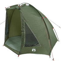 vidaXL Tenda da Pesca Verde Oliva Impermeabile