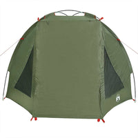 vidaXL Tenda da Pesca Verde Oliva Impermeabile
