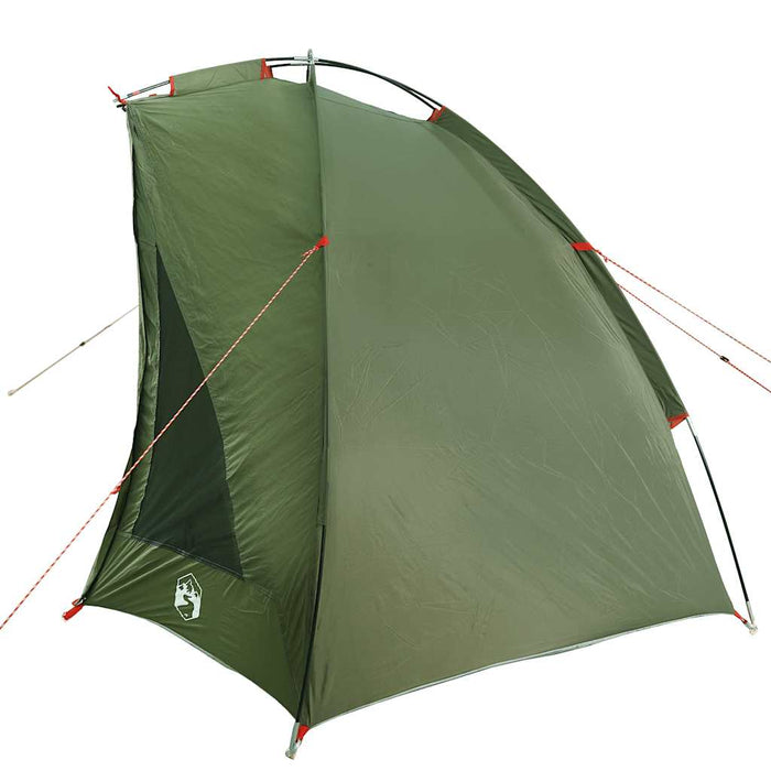 vidaXL Tenda da Pesca Verde Oliva Impermeabile