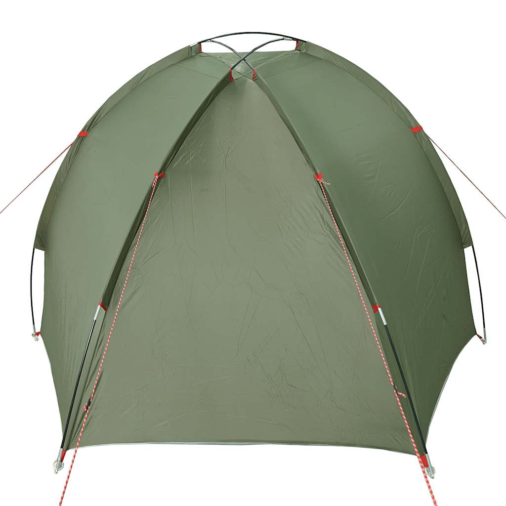 vidaXL Tenda da Pesca Verde Oliva Impermeabile