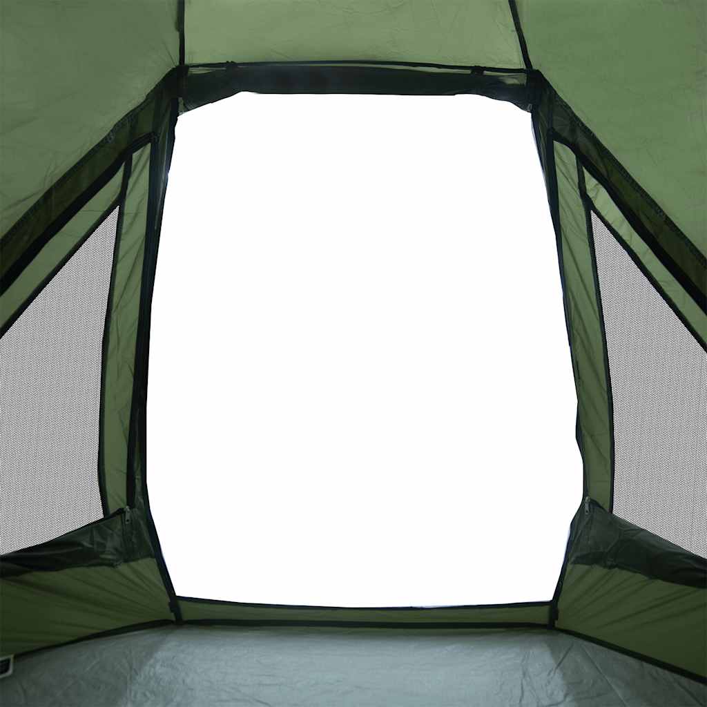 vidaXL Tenda da Pesca Verde Oliva Impermeabile