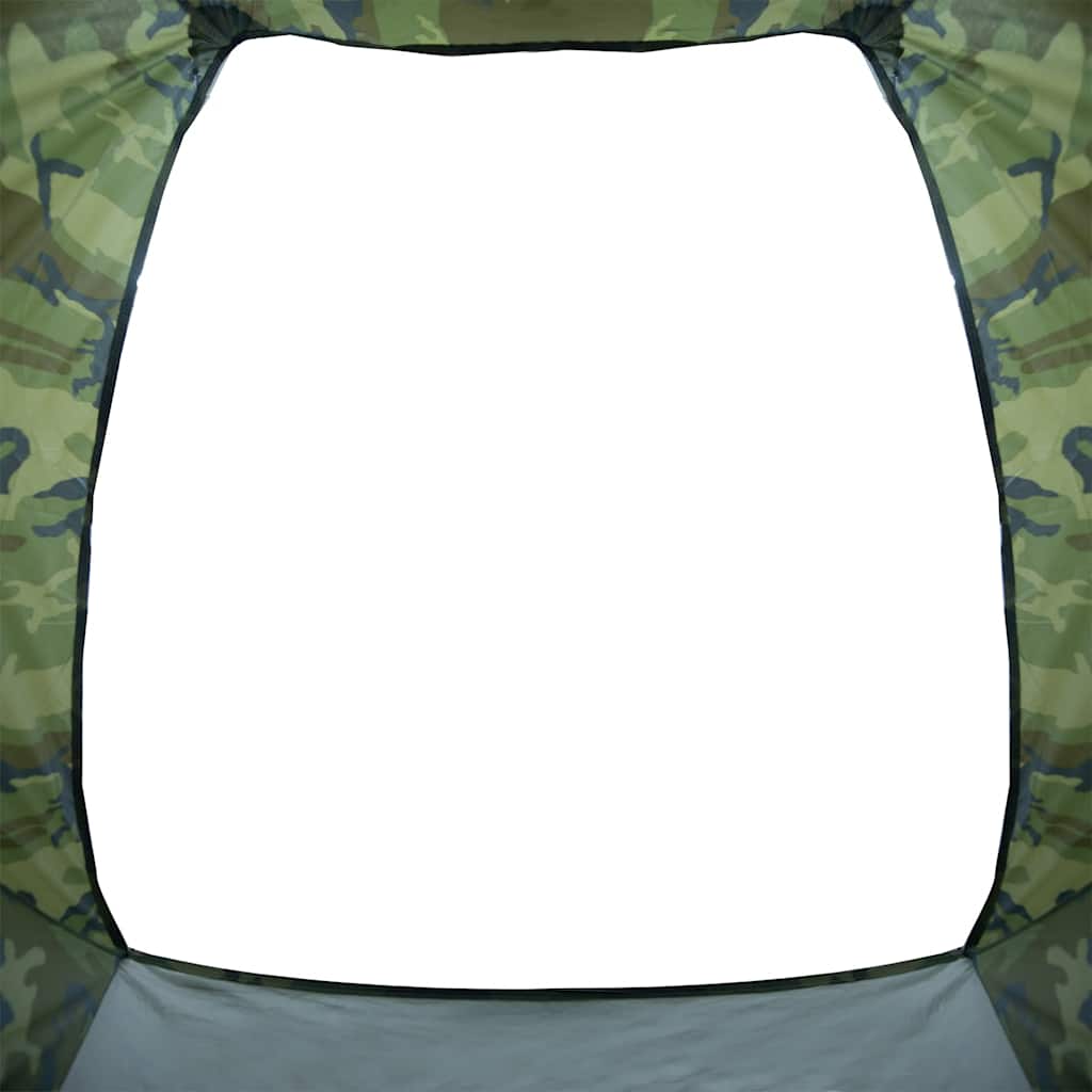 vidaXL Tenda da Pesca Mimetica Impermeabile