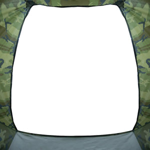 vidaXL Tenda da Pesca Mimetica Impermeabile