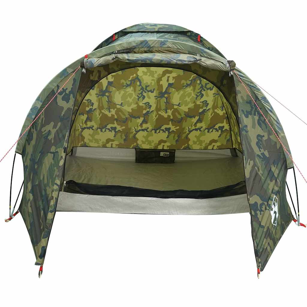 Tenda da Pesca per 2 Persone Mimetica Impermeabile 4009487