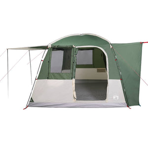 Tenda da Campeggio per Auto per 4 Persone Verde Impermeabile 4009488