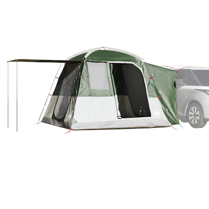 Tenda da Campeggio per Auto per 4 Persone Verde Impermeabile 4009488