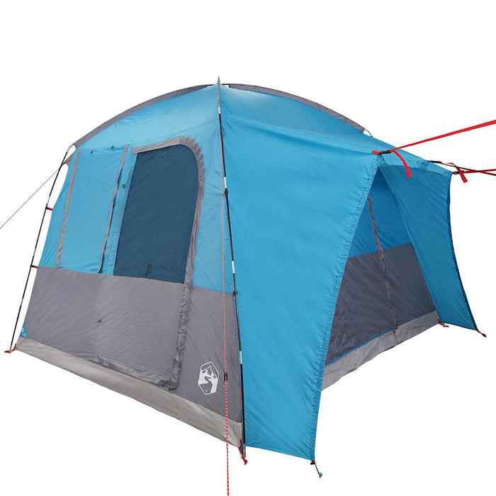 Tenda da Campeggio da Auto per 4 Persone Blu Impermeabile