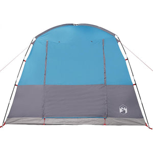 Tenda da Campeggio da Auto per 4 Persone Blu Impermeabile