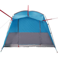 Tenda da Campeggio da Auto per 4 Persone Blu Impermeabile 4009489