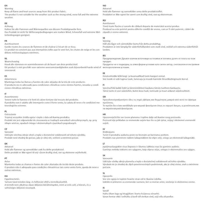 Tenda da Campeggio 4 Persone Grigio e Arancione Impermeabile 4009493