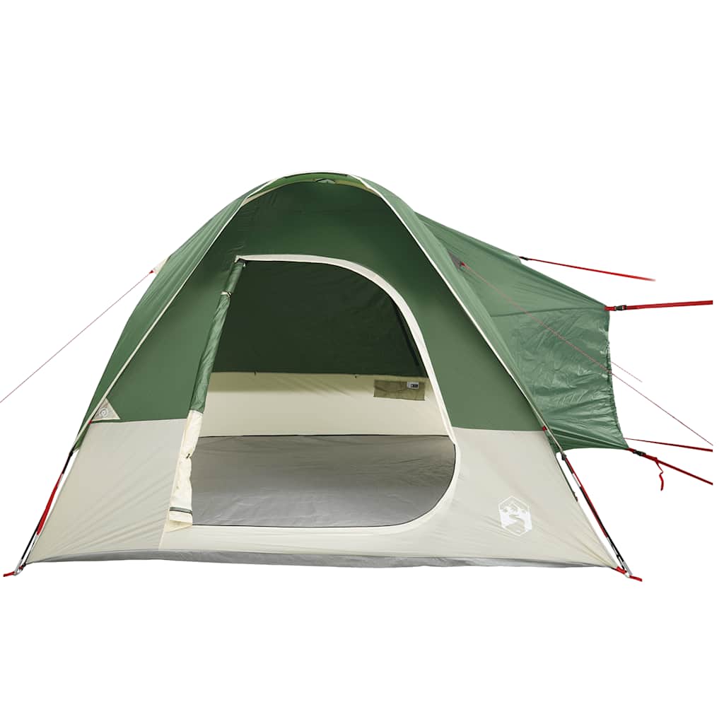 Tenda da Campeggio per Auto per 4 Persone Verde Impermeabile