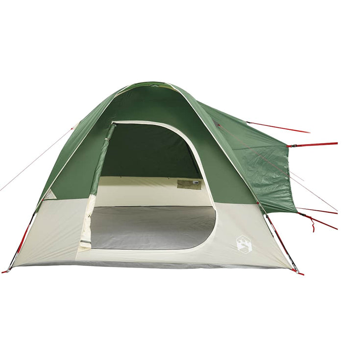 Tenda da Campeggio per Auto per 4 Persone Verde Impermeabile