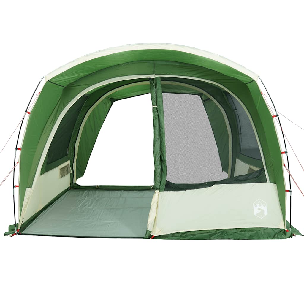 Tenda da Campeggio per Auto per 4 Persone Verde Impermeabile