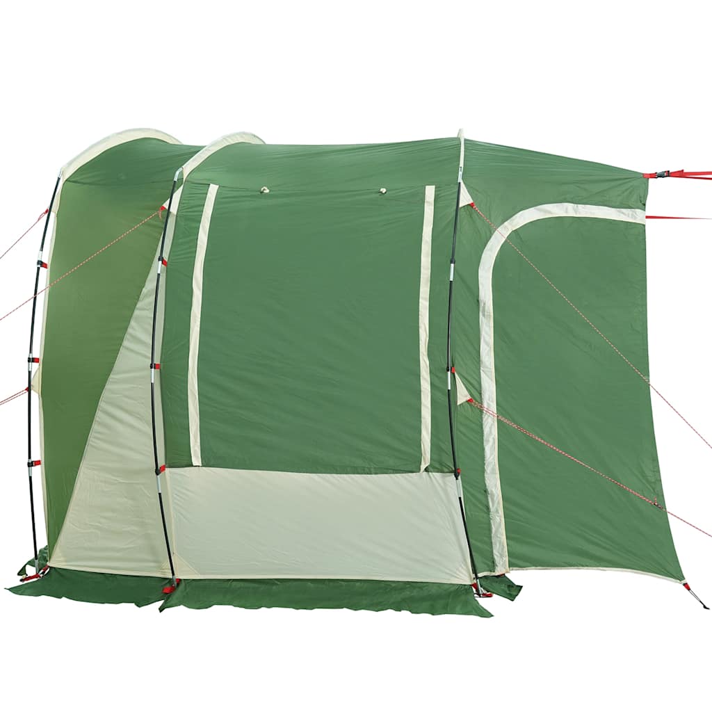 Tenda da Campeggio per Auto per 4 Persone Verde Impermeabile