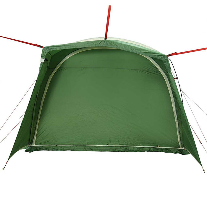 Tenda da Campeggio per Auto per 4 Persone Verde Impermeabile