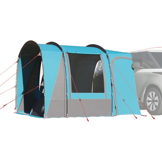 vidaXL Tenda da Campeggio da Auto per 4 Persone Blu Impermeabile