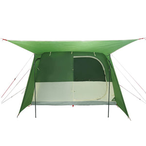 Tenda da Campeggio per Auto per 4 Persone Verde Impermeabile 4009500