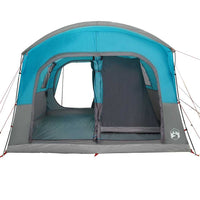 Tenda da Campeggio da Auto per 4 Persone Blu Impermeabile 4009501